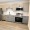 kitchen with ample counter-space, modern appliances and bright lighting